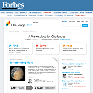 Forbes.com features ChallengePost