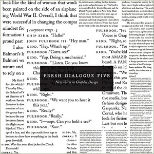 Fresh Dialogue 5: New Voices in Graphic Design